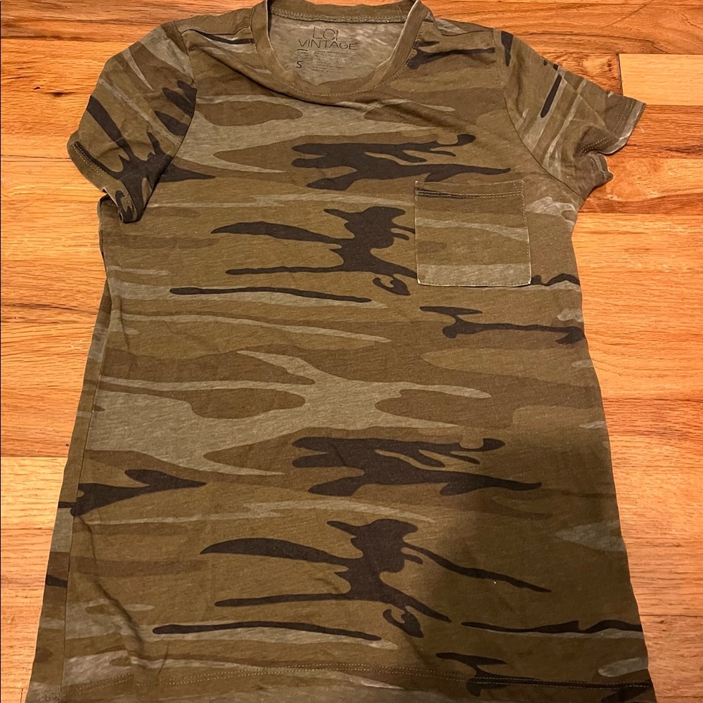 LOL Vintage Camo Tshirt